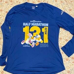 NWOT Women’s 2024 Disney World Half Marathon runDisney Participant T-Shirt